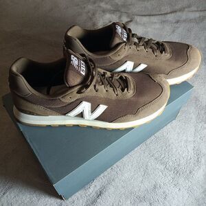 New Balance 515 Shoes Mens Size 10.5 brown Suede Mesh Athletic Sneakers in box